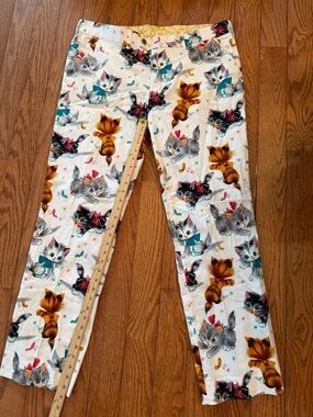 Loudmouth Rare Happy Cats Kittens Graphic Golf Pants Men's 40x32L